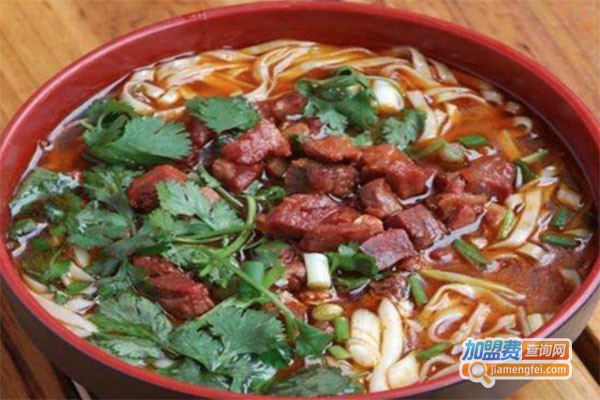 威风霸面牛肉面加盟费