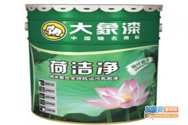 大象涂料加盟费