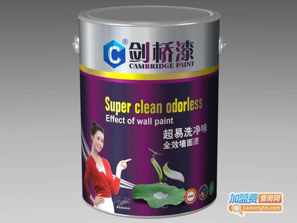剑桥涂料漆加盟费