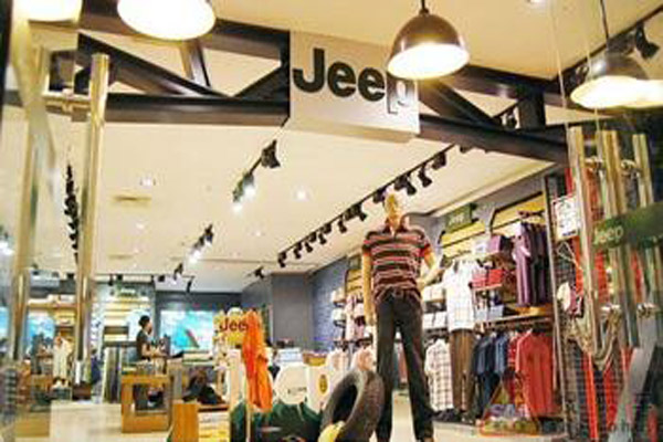 jeep男装店加盟费