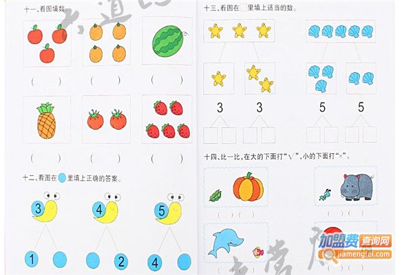 学前班幼小衔接加盟费