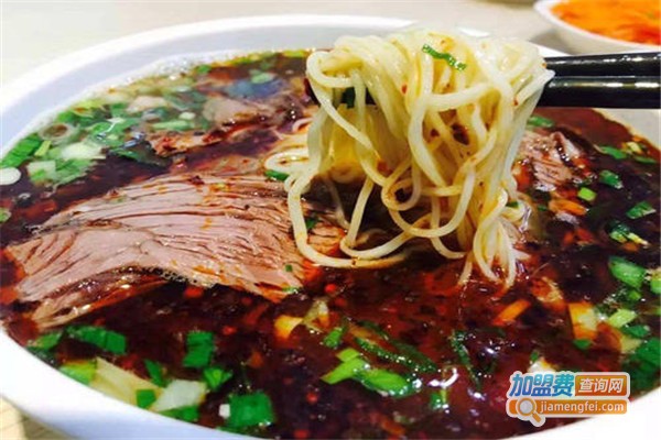 舒心兰牛肉面加盟费