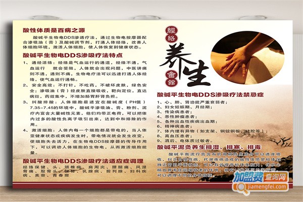 酸碱平生物电理疗馆加盟费