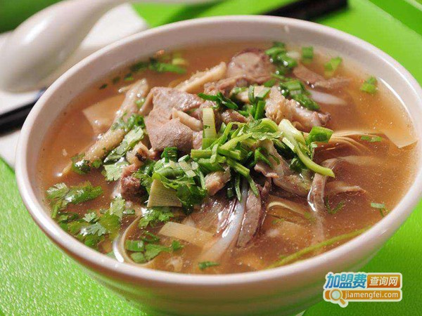 陶记淮南牛肉汤加盟费