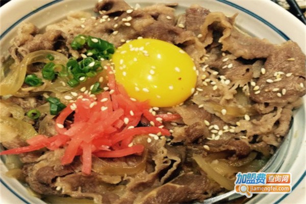 牛肉丼饭加盟费
