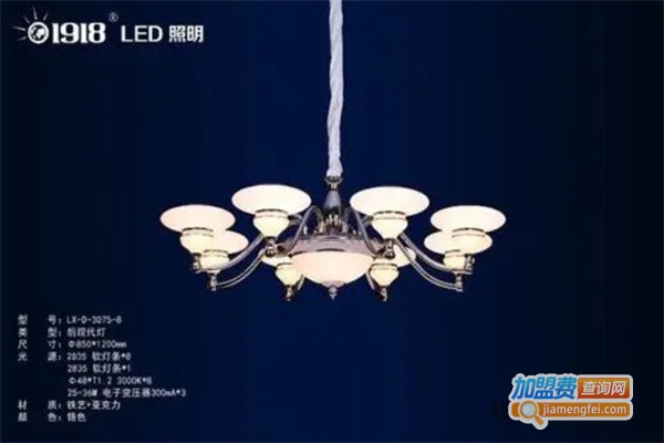 1918照明加盟费
