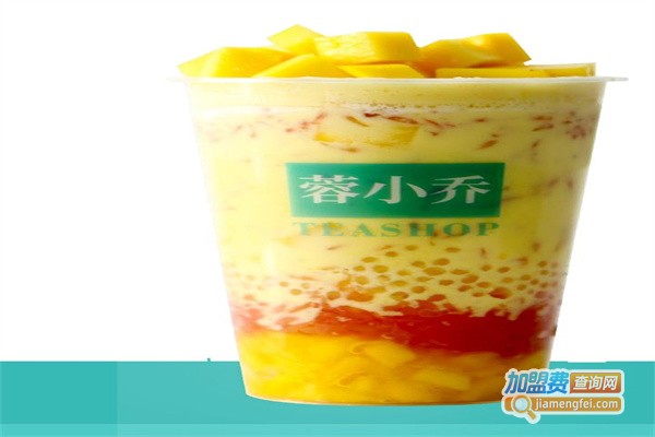 蓉小乔奶茶加盟费