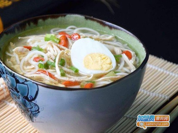 汤面加盟费