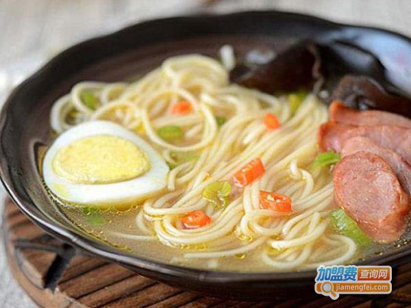 汤面加盟费