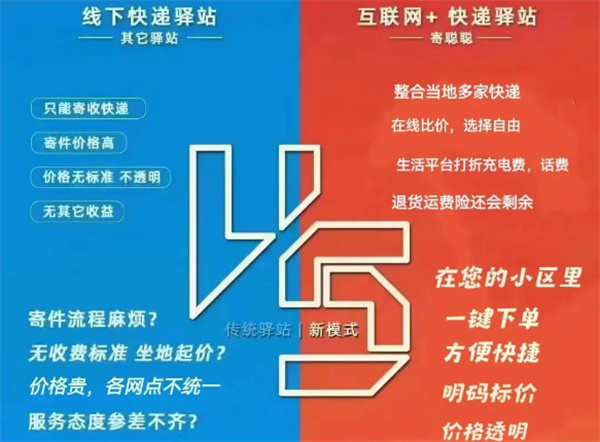 寄聪聪快递加盟费