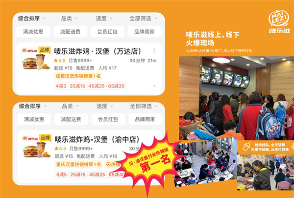 唛乐滋汉堡加盟费
