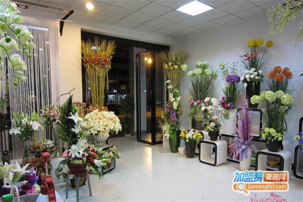 风精灵鲜花店加盟费