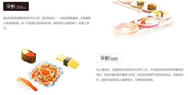 争鲜回转寿司加盟加盟费用
