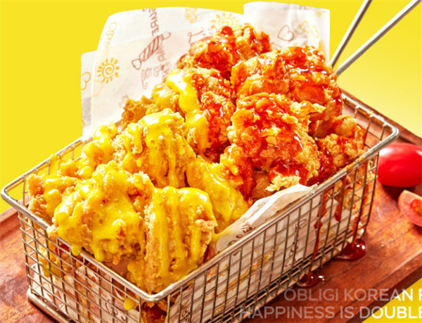 obligi chicken韩式炸鸡加盟费用