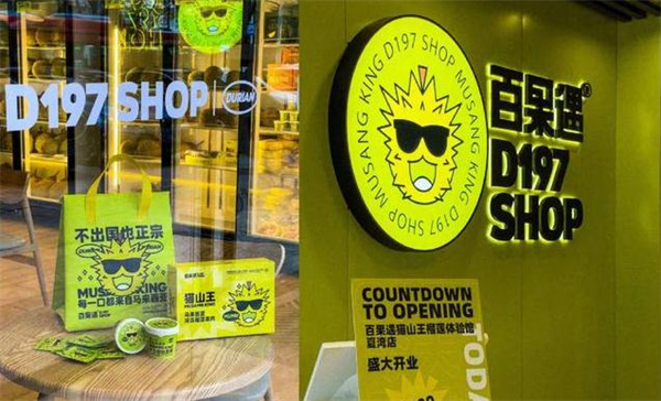 百果遇猫山王榴莲体验店加盟加盟费用
