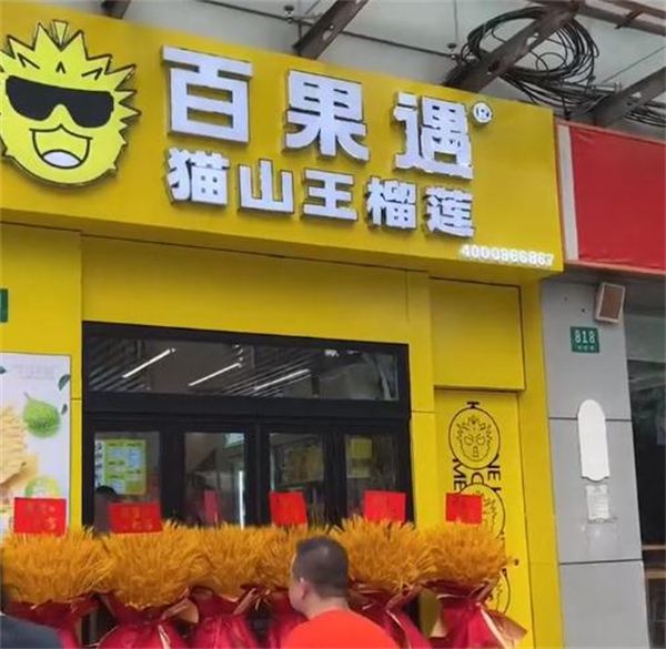 百果遇猫山王榴莲体验店加盟加盟费用