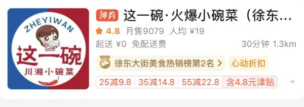 这一碗川湘小碗菜加盟加盟费用