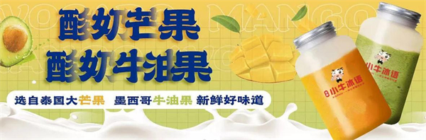 小牛冰语奶茶加盟加盟费用