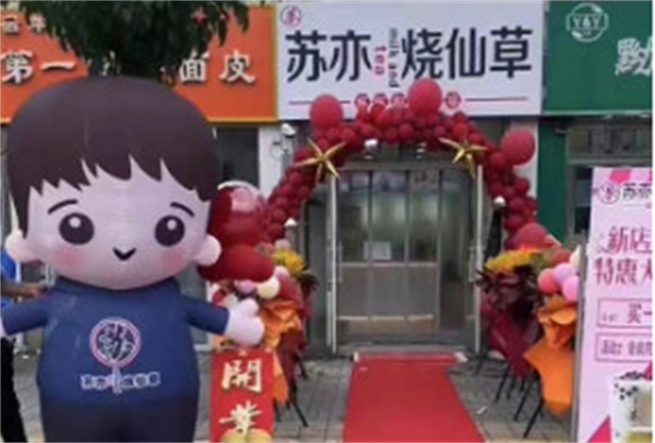 苏亦烧仙草加盟加盟费用