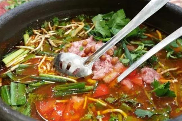 黔友友夺夺粉酸汤火锅加盟加盟费用