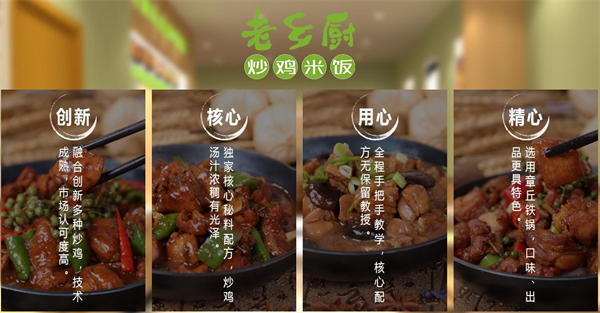老乡厨炒鸡米饭加盟加盟费用