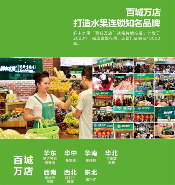 鲜丰水果加盟加盟费用