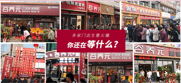 谷养元粥铺加盟加盟费用