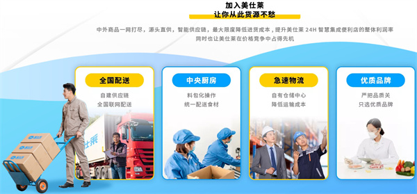 美仕莱便利店加盟加盟费用