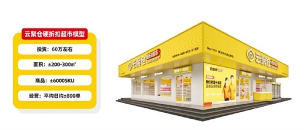 云聚仓折扣超市加盟加盟费用