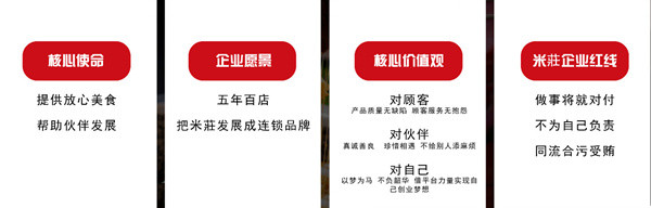 米庄拌饭馆加盟费