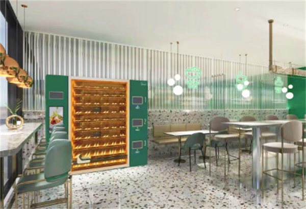 沙拉食刻自助售餐柜加盟费