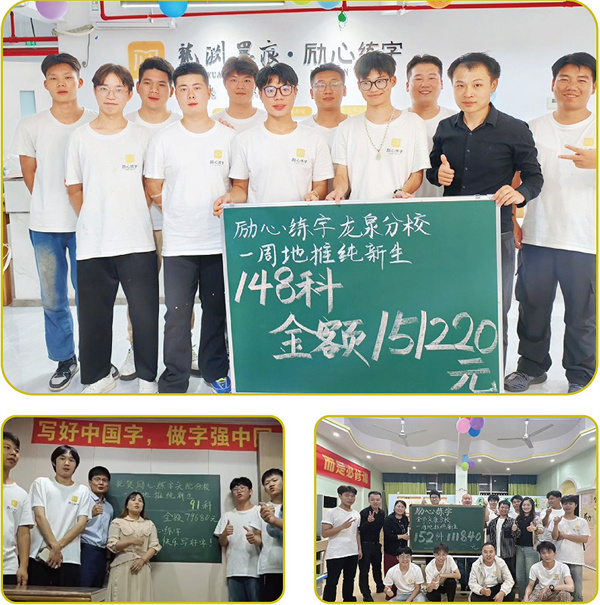 励心练字加盟费