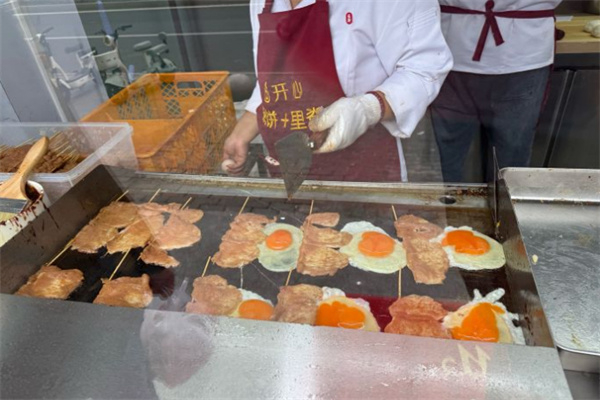 好开心烧饼夹里脊加盟费