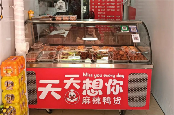 天天想你鸭货加盟费