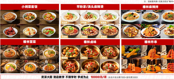 椿林麻辣烫加盟费