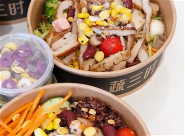 蔬三时轻食沙拉加盟费